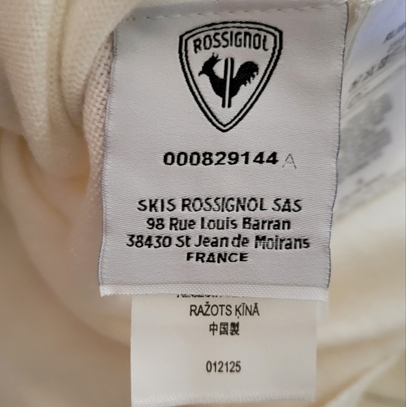 Rossignol Ski Classique Merino Wool Sweater Rooster Front Roll Neck Pullover - Picture 6 of 10
